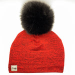 Charger l&#39;image dans la galerie, #046 Tuque Hiver Toute Rouge
