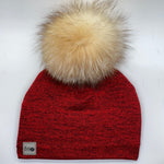 Charger l&#39;image dans la galerie, #046 Tuque Hiver Toute Rouge
