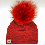 Charger l&#39;image dans la galerie, #046 Tuque Hiver Toute Rouge
